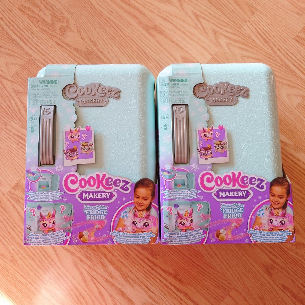BNIB Cookeez Makery FreezyCakez Fridge Frigo (Price for ONE)